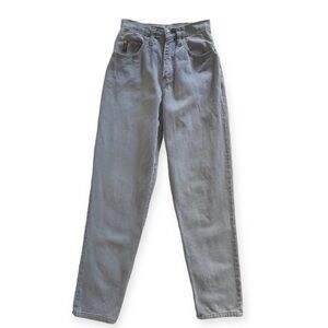 LEI Vintage High Waist Mom Jeans – Light Wash 100% Cotton Size 3 Juniors/fits 2